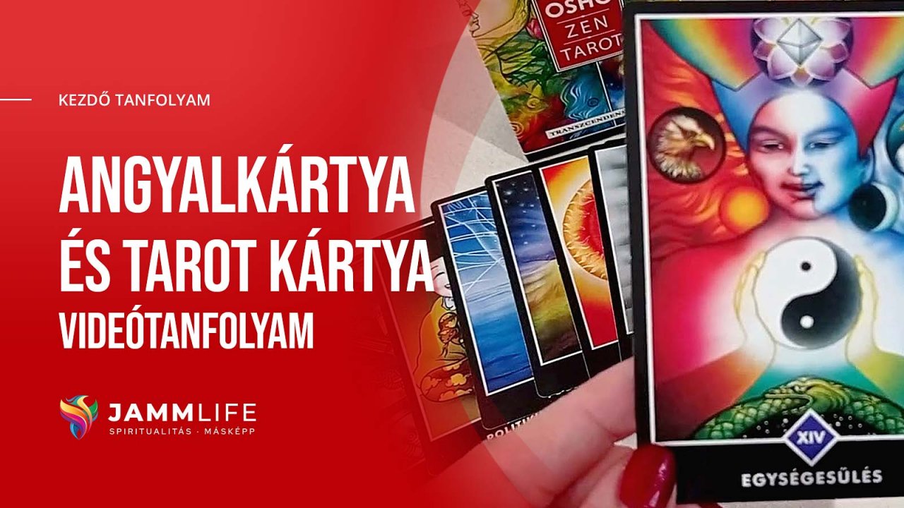 Angyalkártya és Tarot kártya kezdő tanfolyam