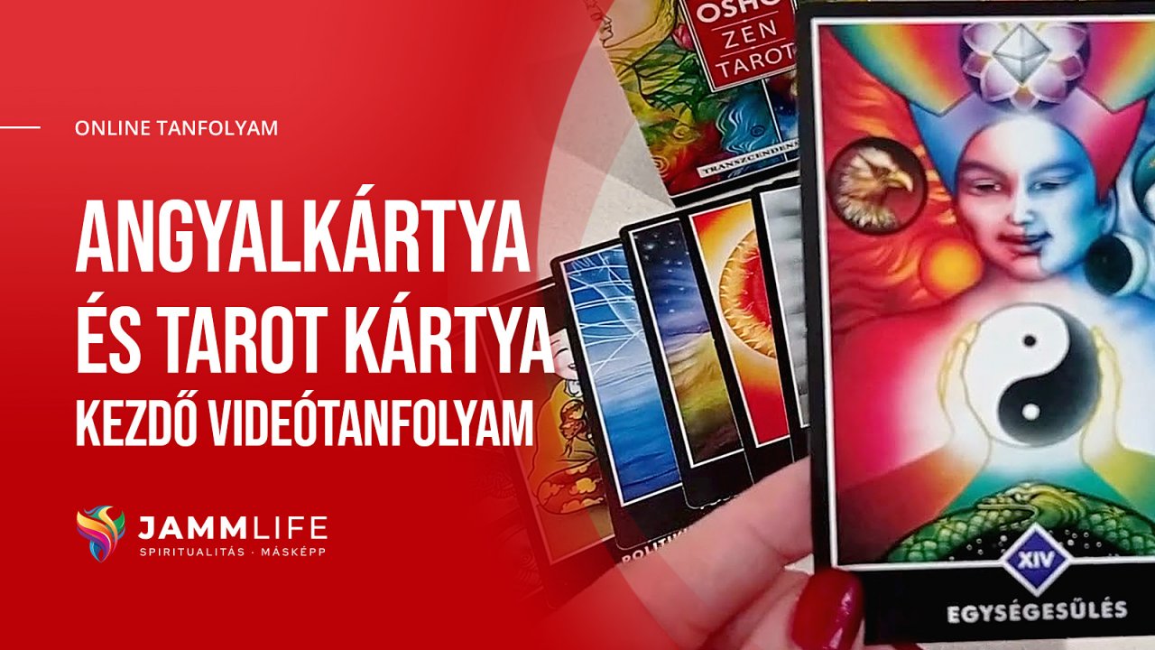 Angyalkártya és Tarot kártya kezdő tanfolyam