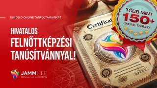 JAMMLife Oktatóközpont | Hivatalos Felnőttképzési Tanúsítvány